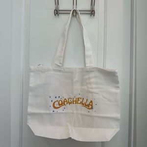 Brand new 2023 Coachella line up tote bag